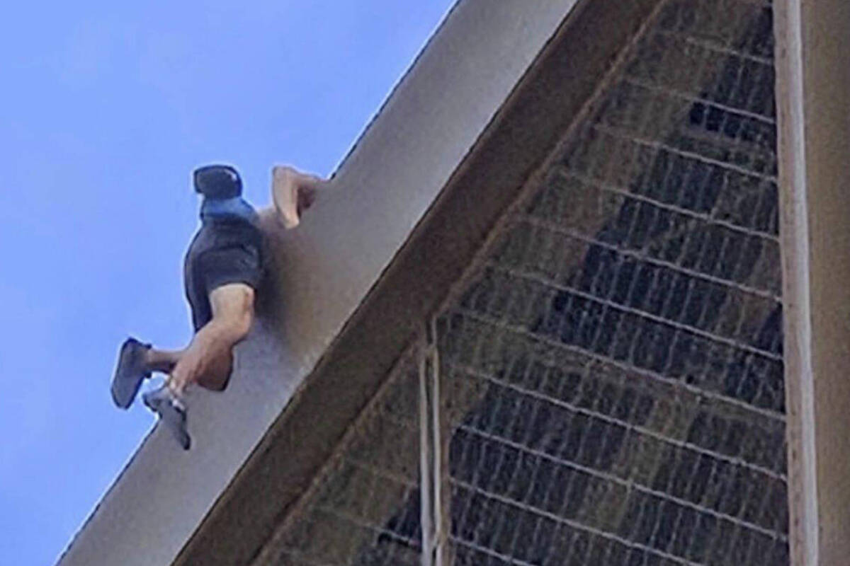 L’homme qui a escaladé la tour Eiffel dimanche devra verser une contribution citoyenne à une association