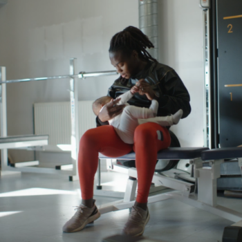 « Clarisse Agbégnénou : l’Olympe pour Athéna », championne et maman