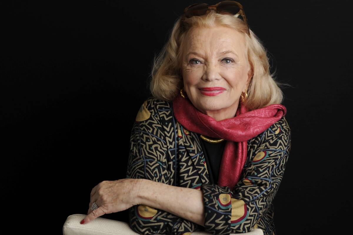 La grande Gena Rowlands s’en est allée à 94 ans. Elle nous avait parlé de John Cassavetes...