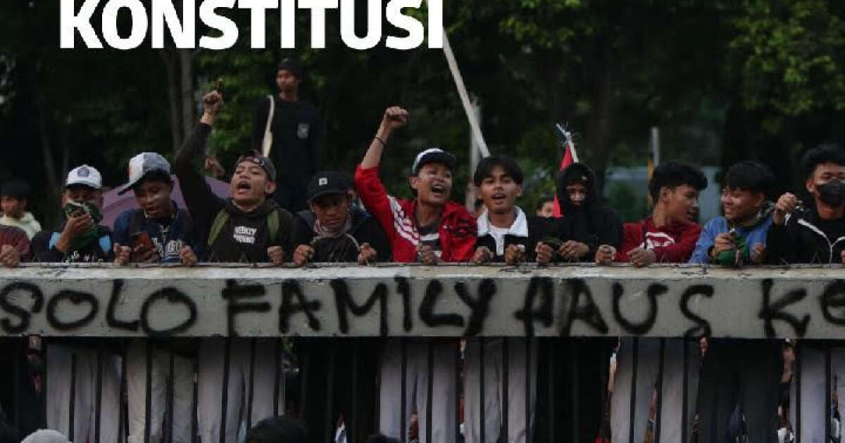 En Indonésie, des manifestations contre la création d’une nouvelle dynastie politique