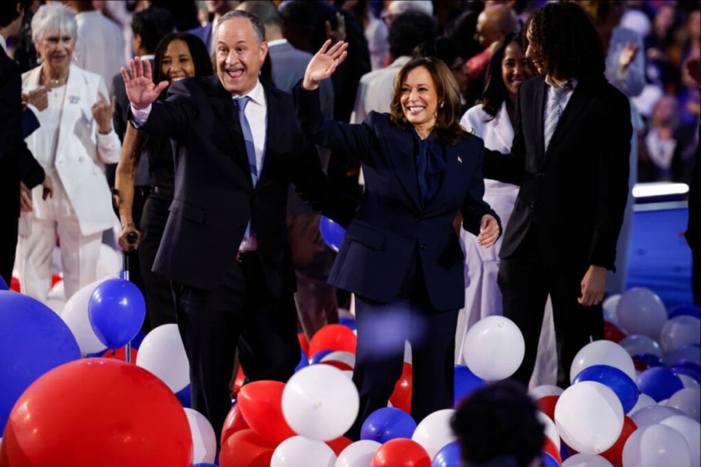 Election 2024 live: Harris DNC speech ratings surge past Trump as his campaign claims her gains are ‘temporary’