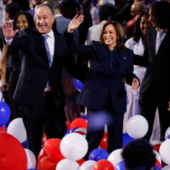 Election 2024 live: Harris DNC speech ratings surge past Trump as his campaign claims her gains are ‘temporary’