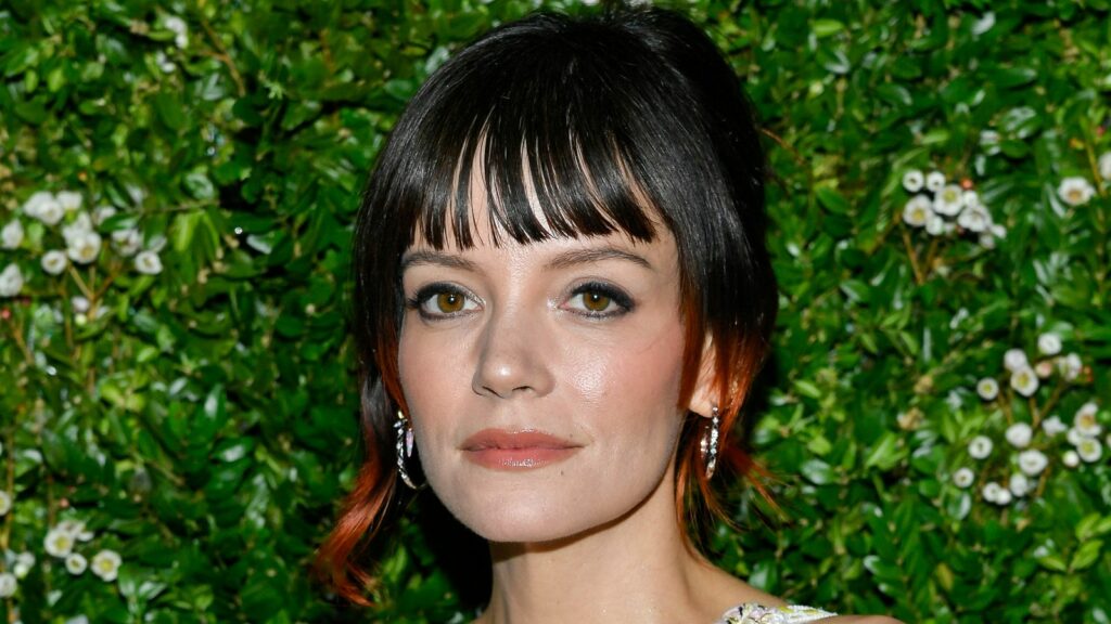 Lily Allen attends the 17th annual Chanel Tribeca Festival Artists Dinner at The Odeon on Monday, June 10, 2024, in New York. (Photo by Evan Agostini/Invision/AP)