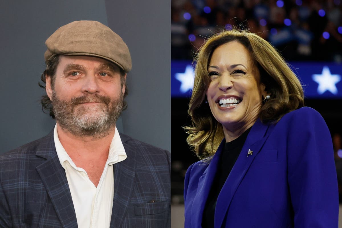 Zach Galifianakis warns Kamala Harris celebrity endorsements could backfire