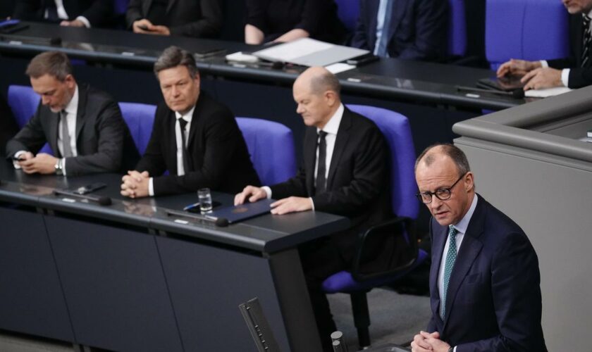 Friedrich Merz: CDU-Chef erschrocken über Hass gegen die Grünen