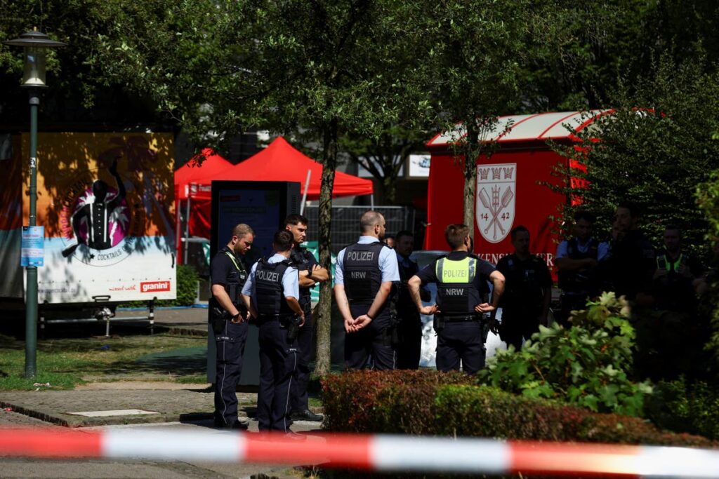 Germany stabbing latest: Person detained after knife attack at Solingen festival leaves three dead