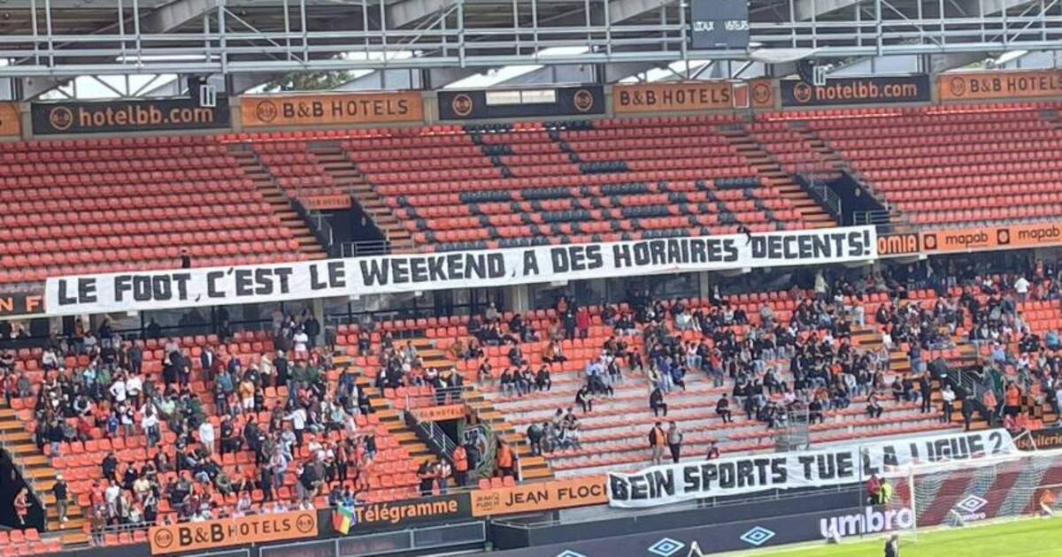 Ligue 2 : le match entre Lorient et Grenoble un temps interrompu en raison de manifestations de colère des supporteurs