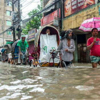 Au Bangladesh, 13 morts et 4,5 millions de personnes sinistrées après d’importantes inondations