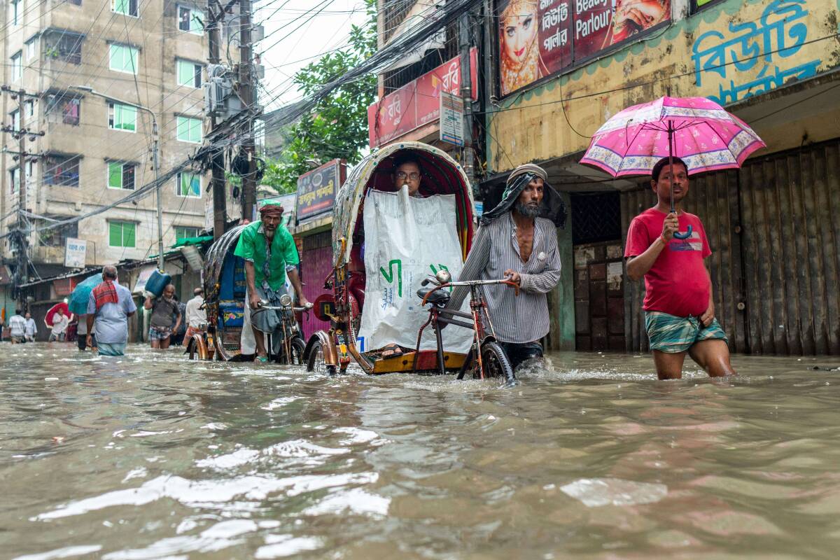 Au Bangladesh, 13 morts et 4,5 millions de personnes sinistrées après d’importantes inondations