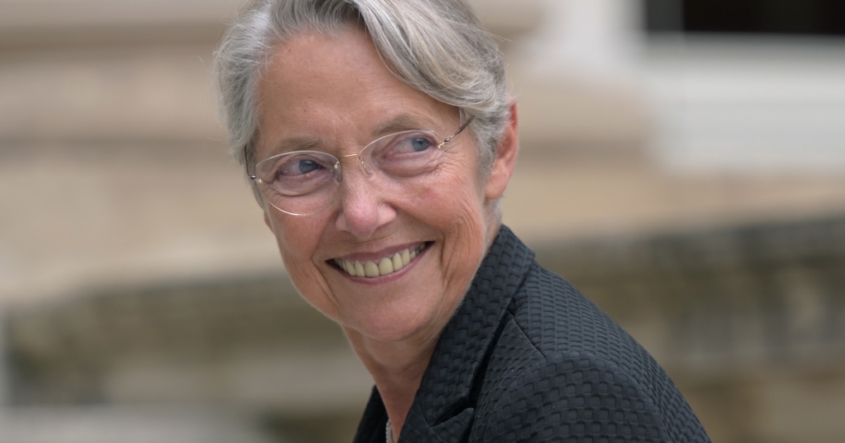 Elisabeth Borne à son arrivée à l'Assemblée nationale, le 8 juillet 2024