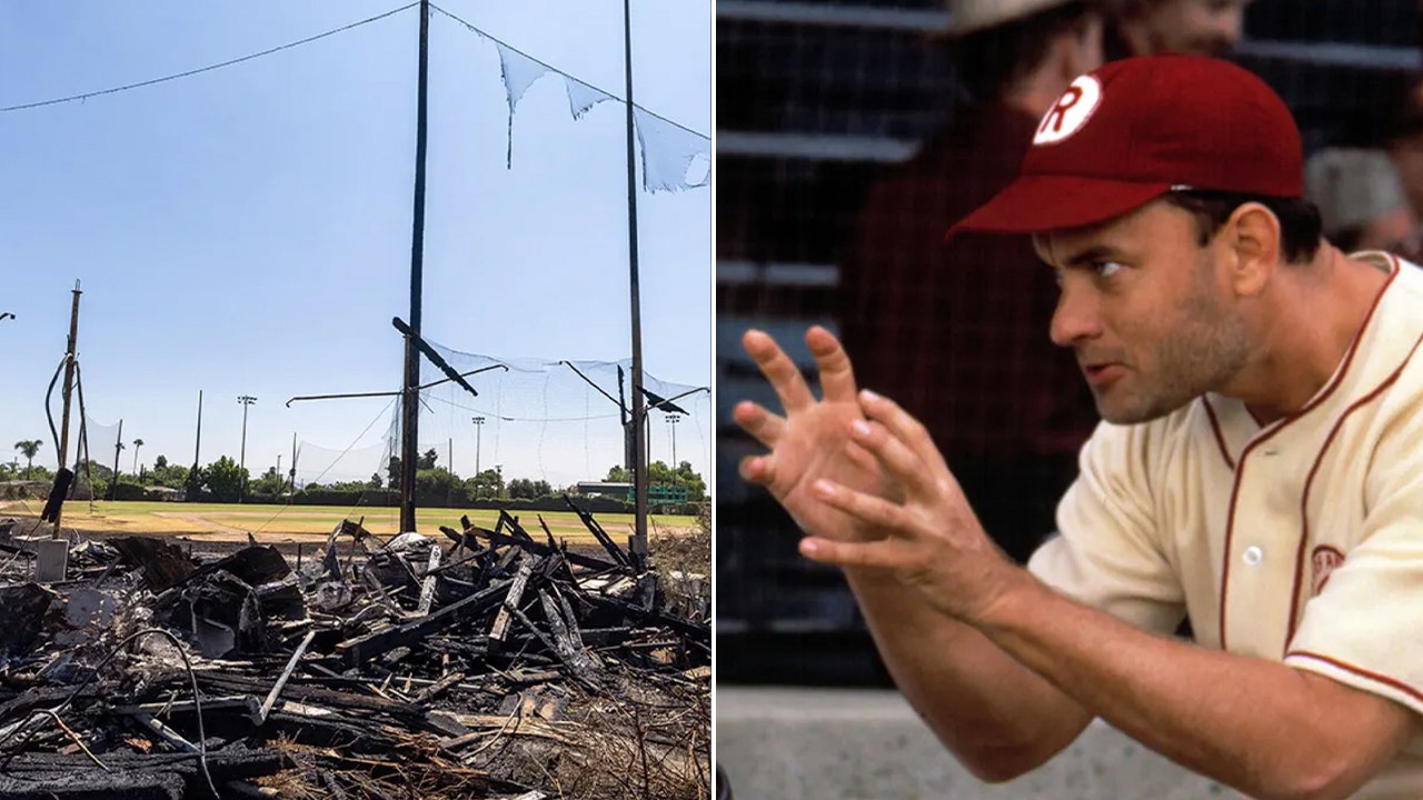 Historic baseball park used in 'A League of Their Own,' other films destroyed by fire