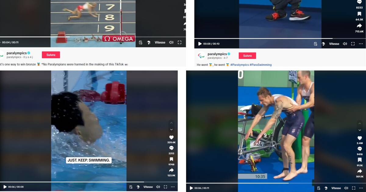 Paris 2024 : tout en piques ironiques, le compte TikTok des Jeux paralympiques fait tiquer