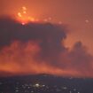 A view shows smoke on the Lebanese side of the border with Israel, after Israel said it had noted armed group Hezbollah preparing to attack Israel and had carried out pre-emptive strikes on Hezbollah targets in Lebanon, as seen from Tyre, southern Lebanon August 25, 2024. REUTERS/Aziz Taher