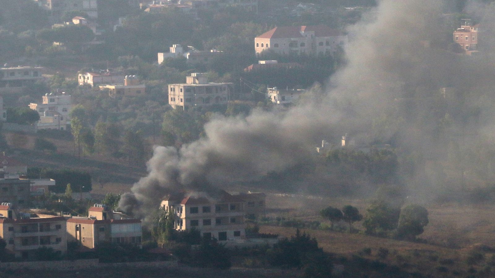 Israel says it's carried out 'pre-emptive' airstrikes in Lebanon - as Hezbollah fires back