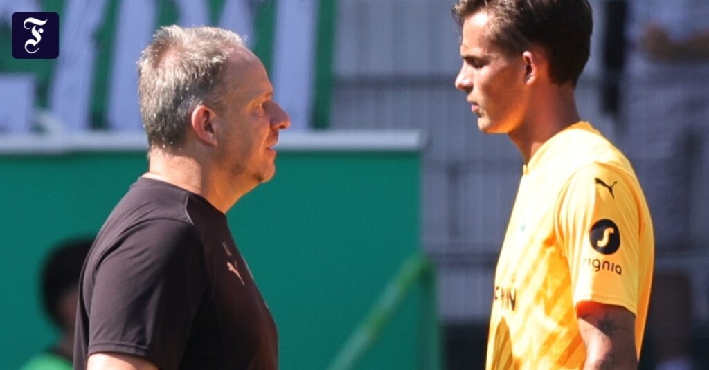 Fürth-Trainer Zorniger nach Torwartfehler „maßlos geladen“