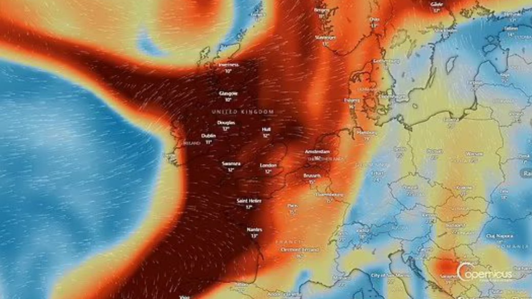 Après l’éruption d’un volcan en Islande, un nuage de dioxyde de soufre survole la France ce dimanche