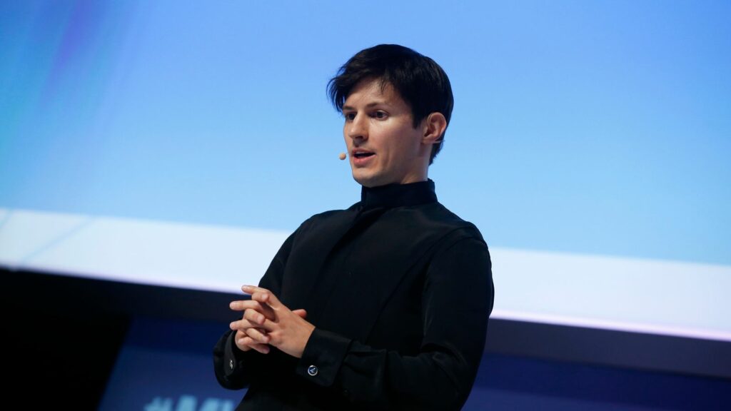 Pavel Durov in Barcelona, Spain, in 2016. Pic: Reuters