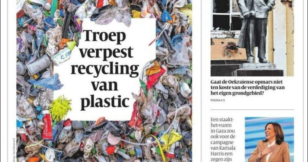 Les déchets mal triés entravent le recyclage des plastiques