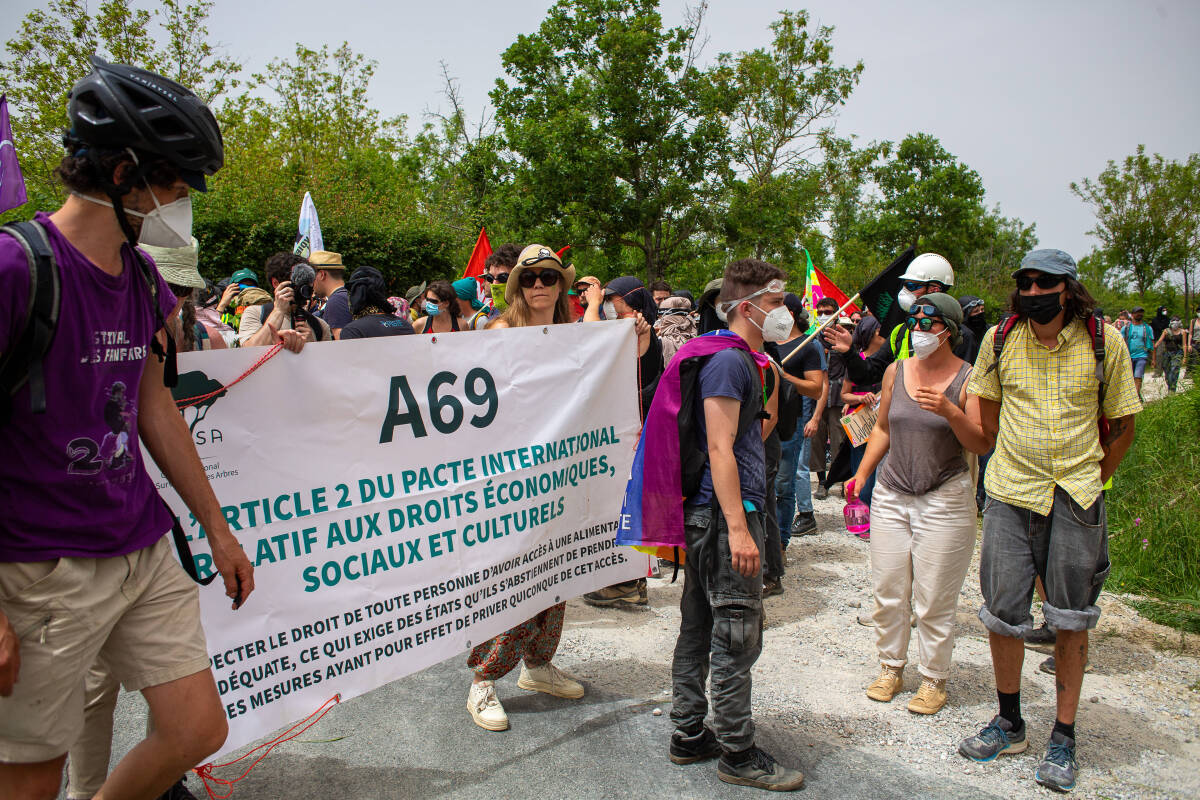 L’enquête sur un incendie visant des militants anti-A69 élargie à des « violences en réunion »