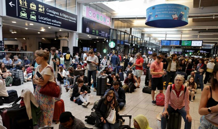 Câbles incendiés, TGV perturbés, 800 000 voyageurs touchés… Ce que l’on sait