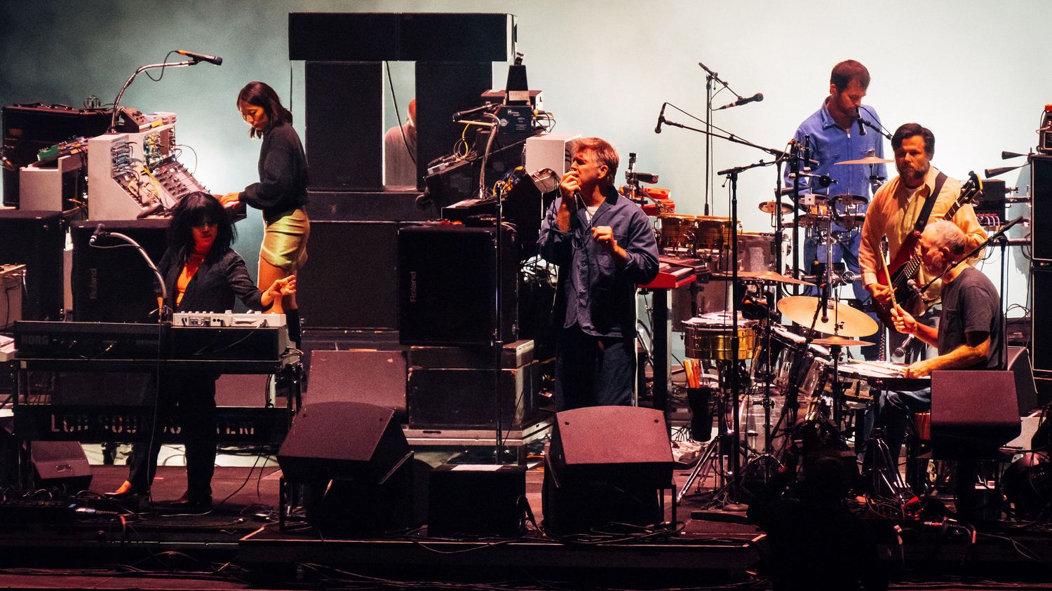 LCD Soundsystem a refermé l'édition 2024 de Rock en Seine avec un show électrisant