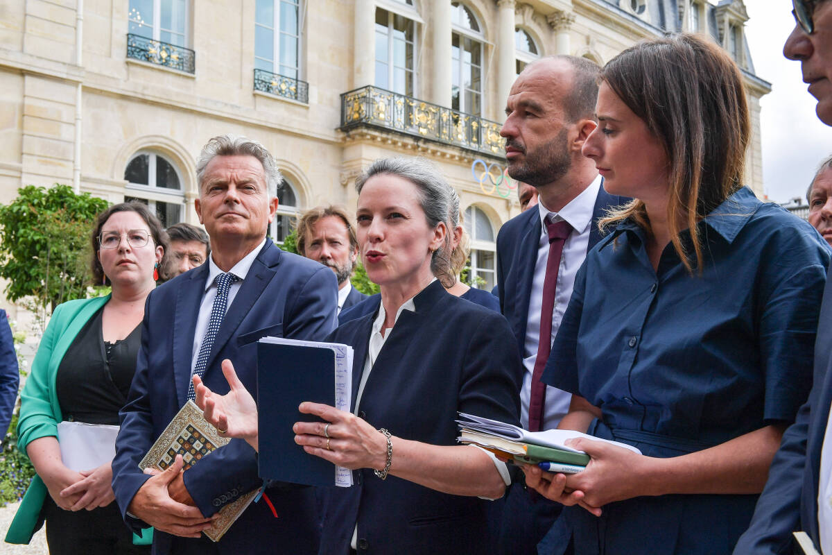 Consultations de Macron : le NFP ne retournera à l’Elysée que pour discuter d’un gouvernement Castets