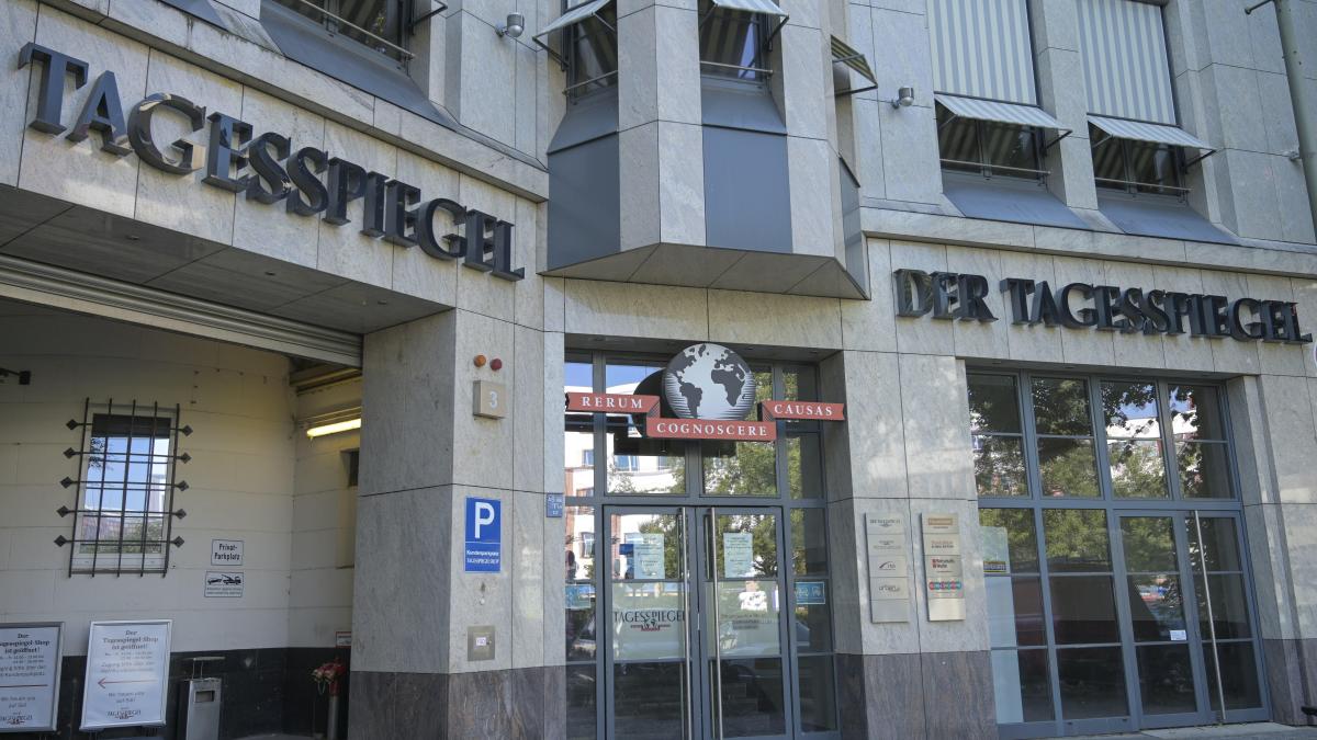 Mit Hamas-Dreieck beschmiert – Farbanschlag auf „Tagesspiegel“-Gebäude