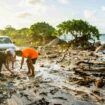 EN IMAGES. Restaurant effondré, cimetière englouti, port abandonné... Dans les îles du Pacifique, la montée des eaux bouleverse la vie des habitants