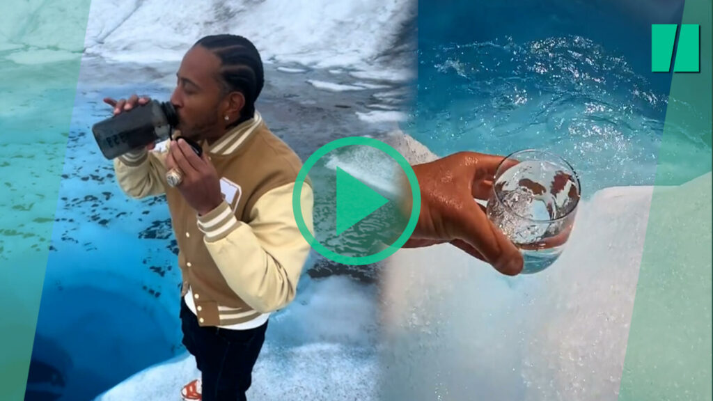 Boire de l’eau des glaciers comme Ludacris sur TikTok ? On vous explique pourquoi ce n’est pas la meilleure idée