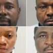 Clockwise: Abraham Alade Olarotimi Onifade, 41; Adekunle Kabir, 54; Aderinsoye Shodipo, 38; Nosimot Mojisola Gbadamosi, 31. Pics: PA