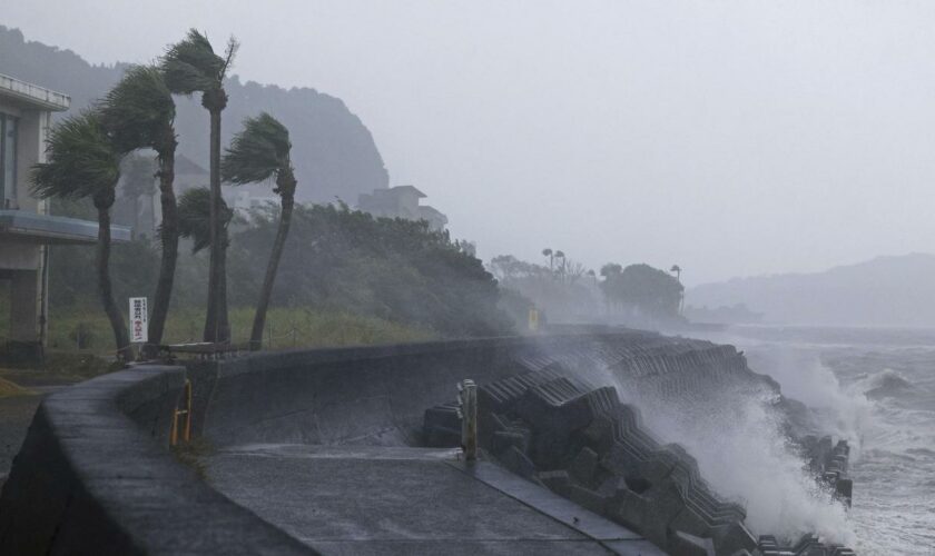 Japan: Tote und Verletzte durch Taifun im Süden Japans