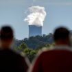 Vue de la centrale nucléaire de Gösgen, près de Aaarau en Suisse