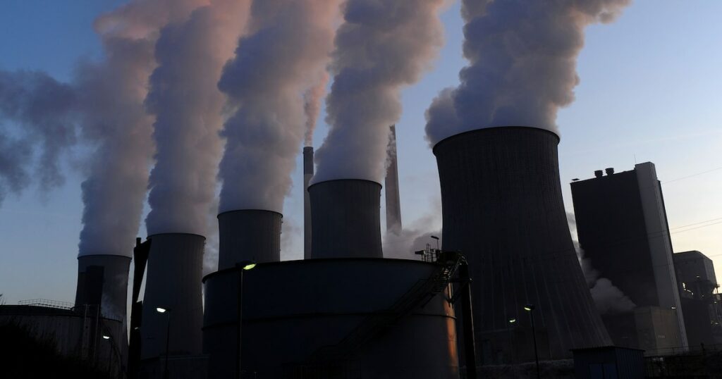 Une centrale à charbon opérée en Allemagne par le groupe EON, en 2012