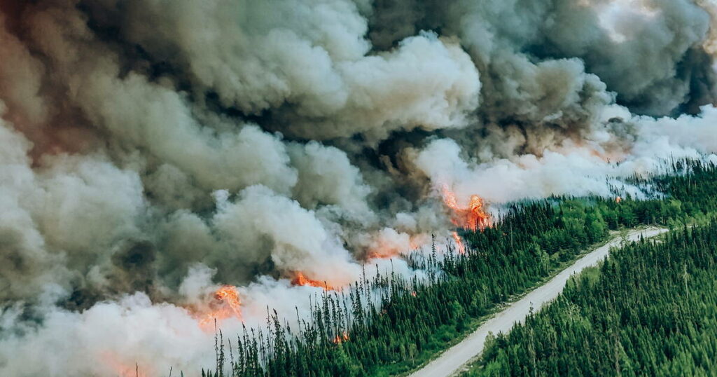 Le Canada est devenu le quatrième plus gros émetteur de CO2 en 2023 à cause de ses feux de forêt