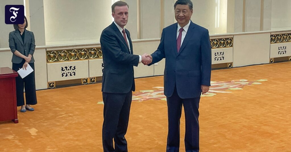 Sullivan in China: Ein seltenes Treffen mit Xi Jinping