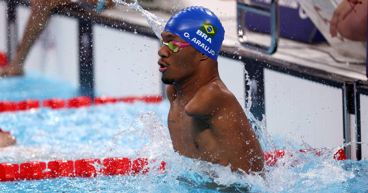 Natation aux Jeux paralympiques 2024 : Gabriel dos Santos Araujo, le don d’onduler