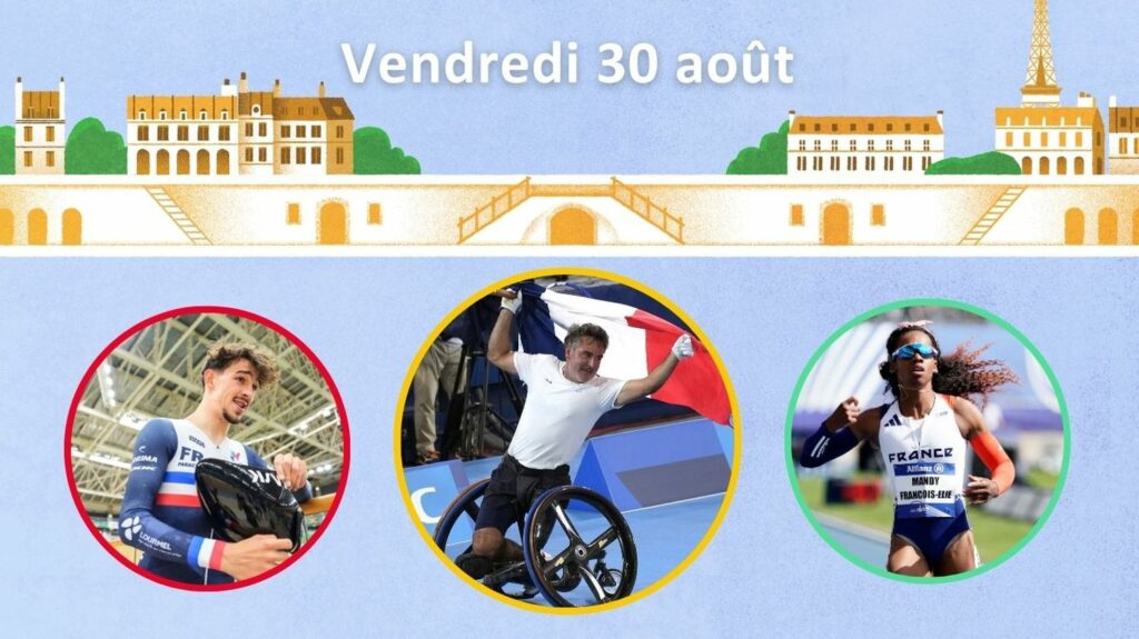 Programme des Paralympiques 2024 : les grands débuts de l'athlétisme, Alexandre Léauté en lice pour deux médailles d'or en cyclisme sur piste... Les rendez-vous du vendredi 30 août