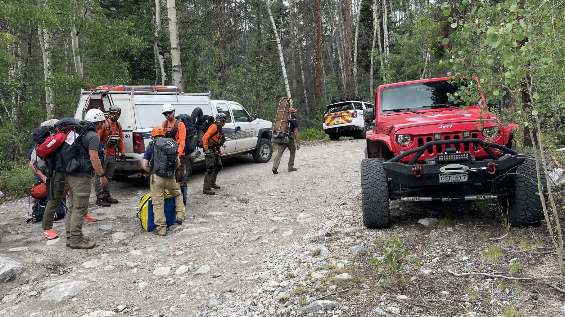 Un randonneur secouru dans le Colorado après avoir été abandonné par ses collègues en montagne