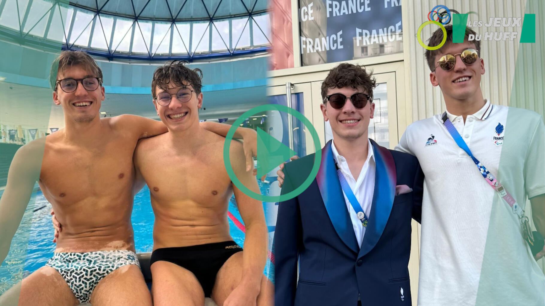 Jeux paralympiques 2024 : Qui sont Alex et Kylian Portal, les deux frères français, espoirs de médaille en natation ?