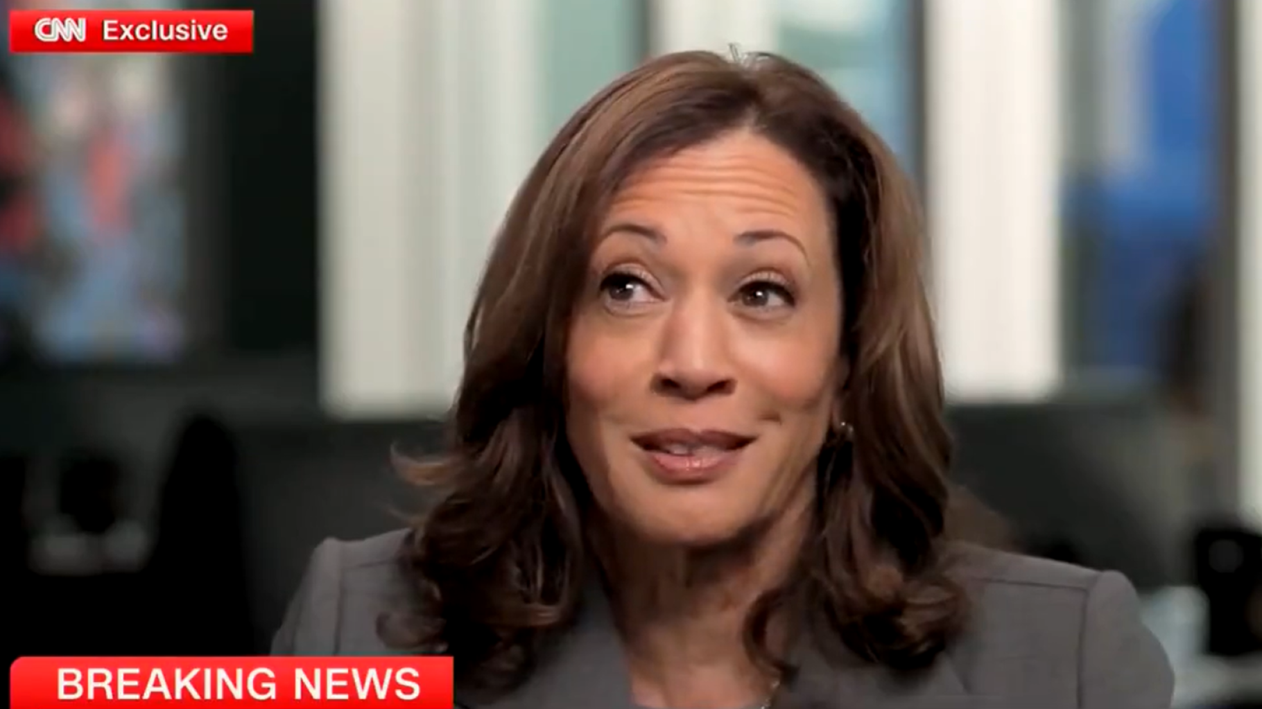 Présidentielle américaine : sur CNN, Kamala Harris raconte comment elle a appris le retrait de Joe Biden