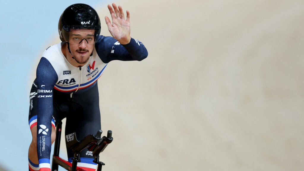 Jeux paralympiques : Alexandre Léauté médaillé d’or en cyclisme sur piste sur la poursuite C2