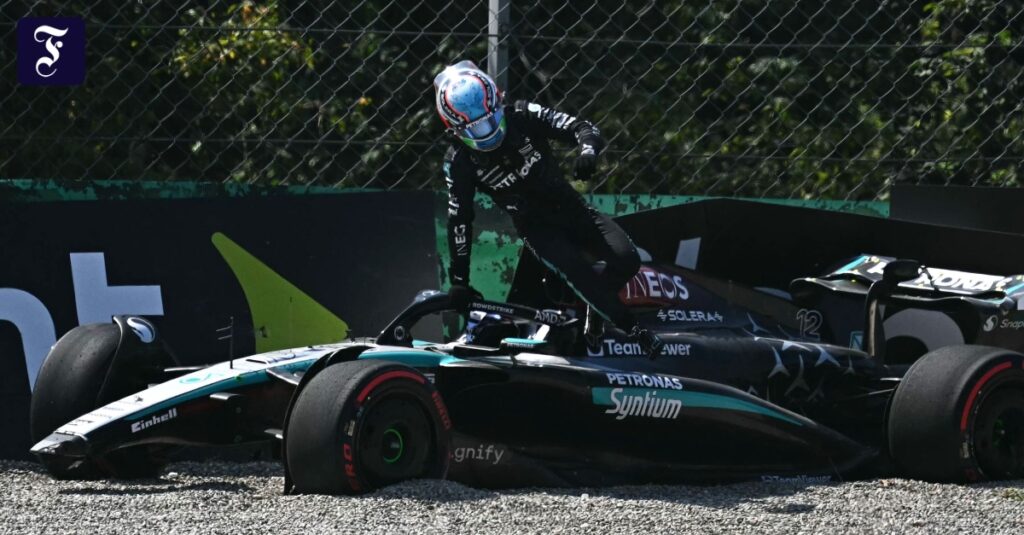 Heftiger Unfall in Monza: Formel-1-Talent Antonelli crasht Mercedes