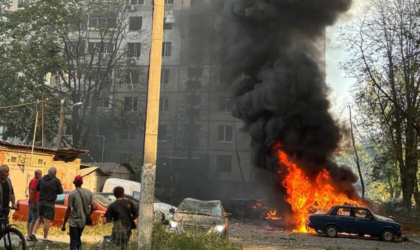 Ukraine Russia war latest: Child among dead as dozens injured in Moscow strike on Kharkiv playground