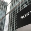 Logo Sony à son siège de Tokyo le 14 mai 2014