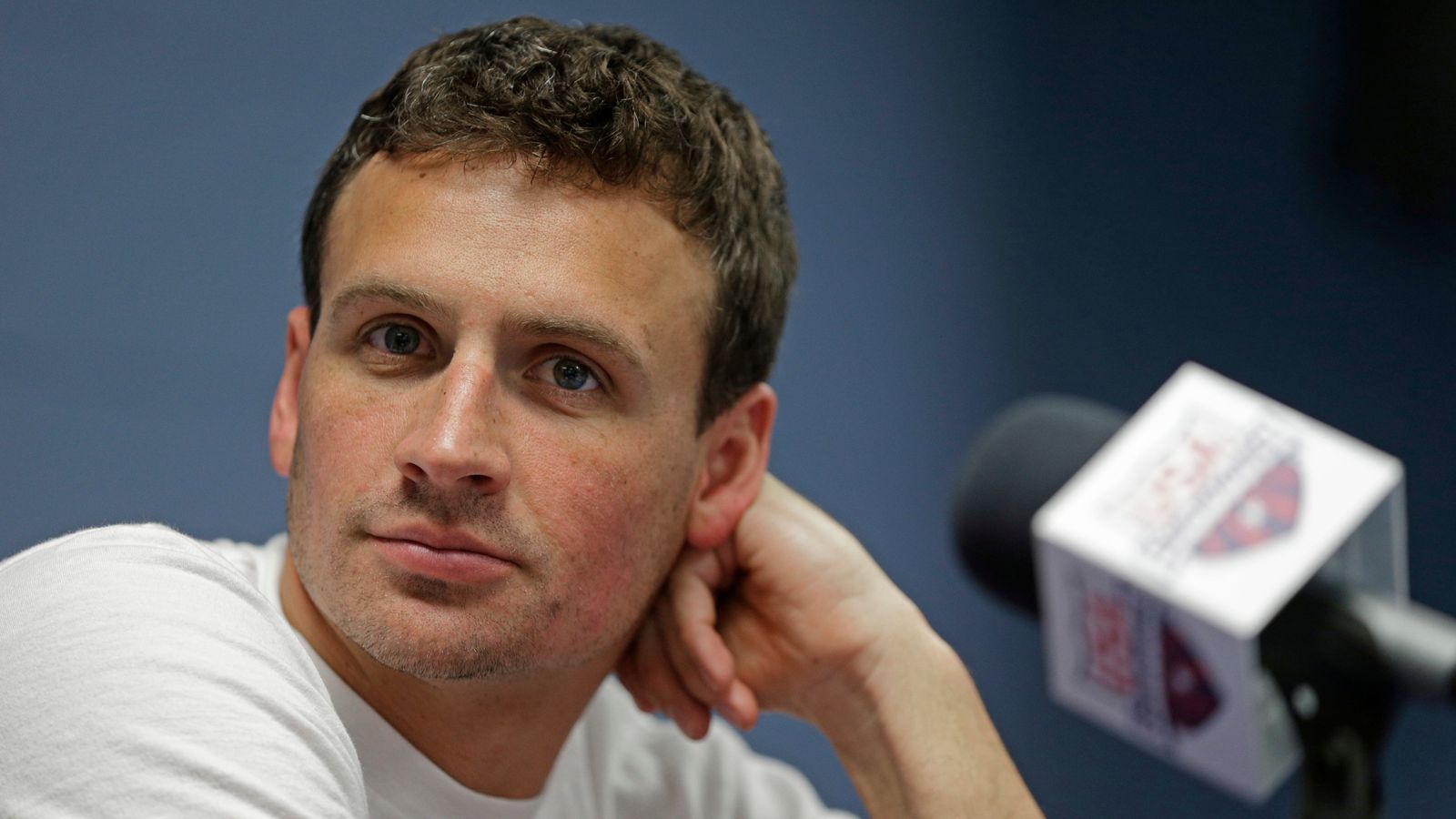 Ryan Lochte in Charlotte, North Carolina, in May 2016. Pic: AP