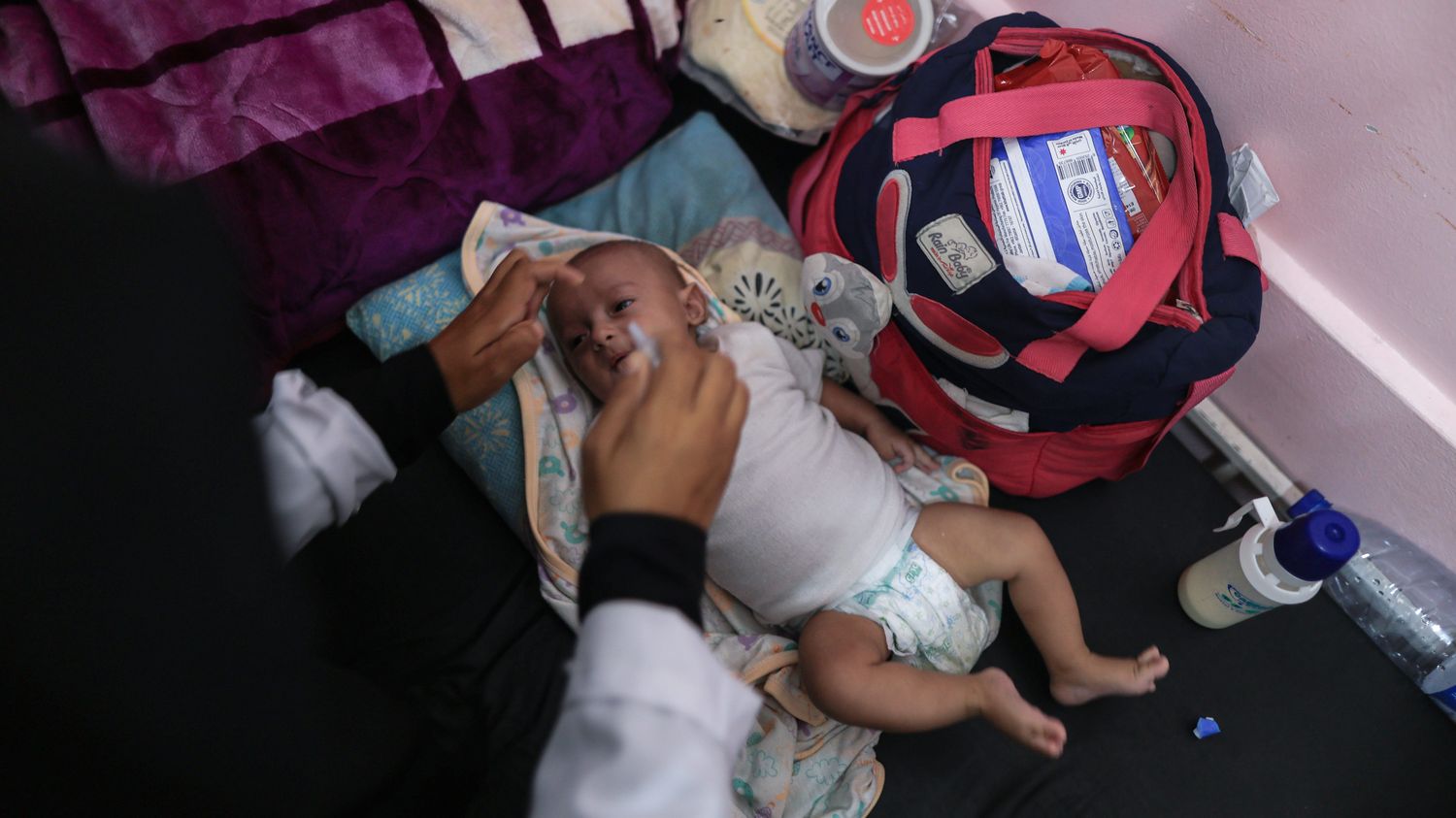 Polio à Gaza : la pause humanitaire pour la vaccination "reste très insuffisante", déplore le médecin humanitaire Raphaël Pitti