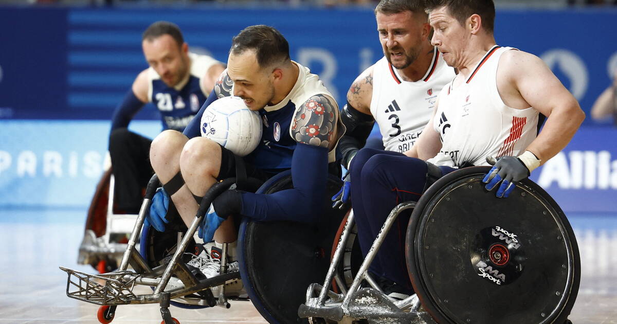 Jeux paralympiques 2024 : défaits par la Grande-Bretagne, les Bleus du rugby fauteuil abandonnent tout espoir de médaille