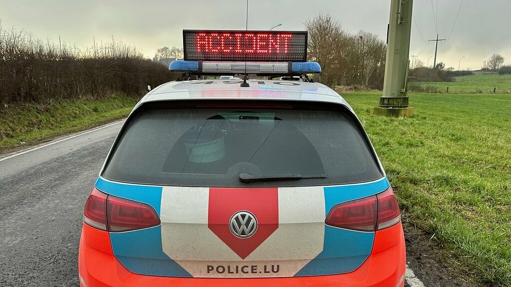 A4 vers Esch: Appel à témoins suite à un accident avec un blessé survenu lundi matin