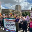 Anti-racism protesters gather across Scotland