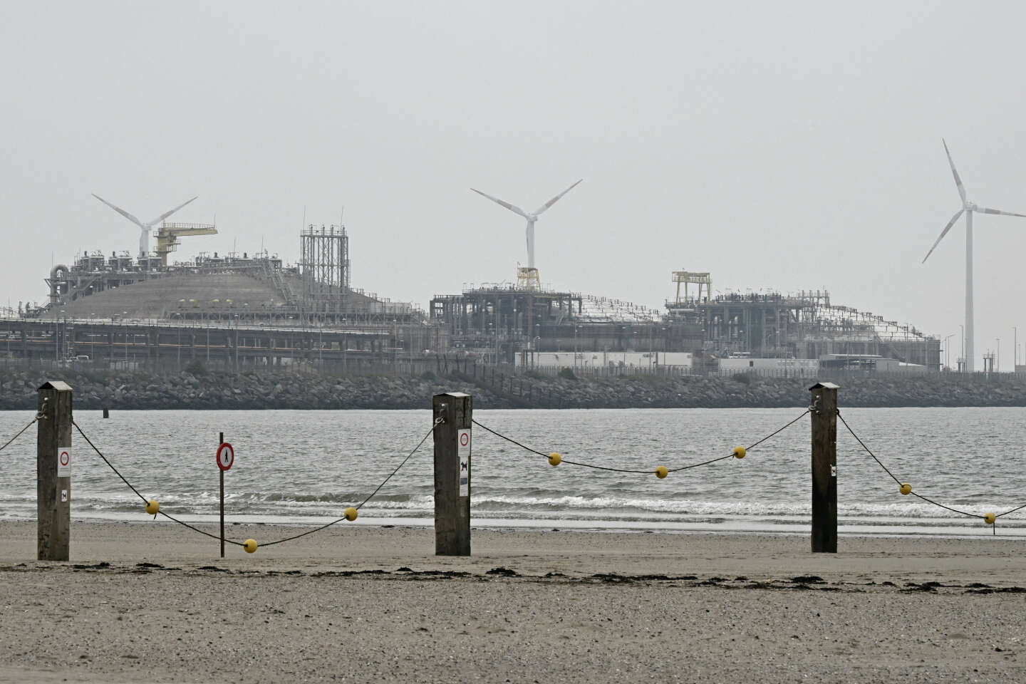 Après les sanctions, moins de gaz russe à Zeebruges et dans les ports européens